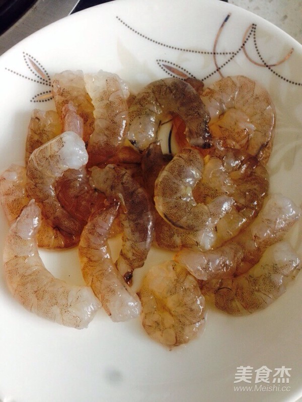 红椒菠萝炒虾仁