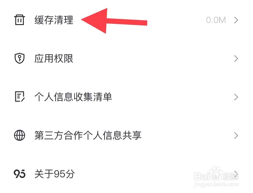 95分如何缓存清理