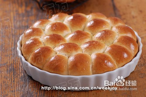 简易小面包。【橘子酱小面包】