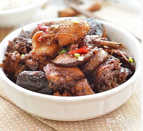 红烧系列之香菇炖鸡