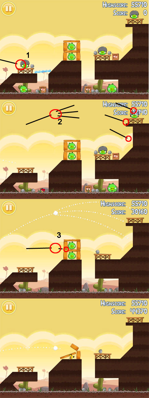 愤怒的小鸟图文攻略2