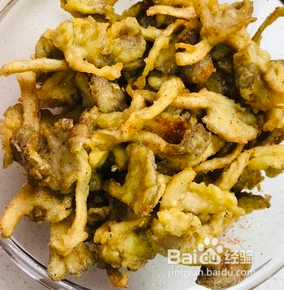 椒盐蘑菇-超好吃的下饭、下酒菜。非常美味