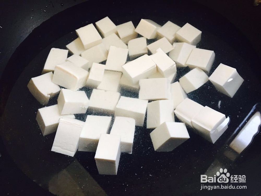 肉沫豆腐的家常做法!——小白学做菜!