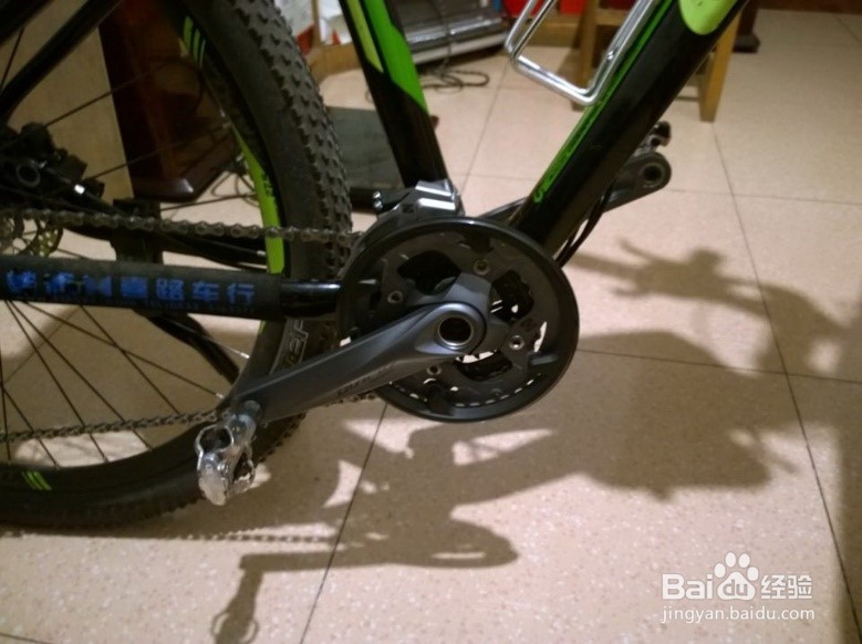 捷安特ATX850-2017款山地自行车中轴升级更换