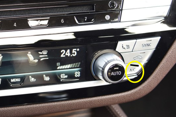 宝马5系暖气怎么开