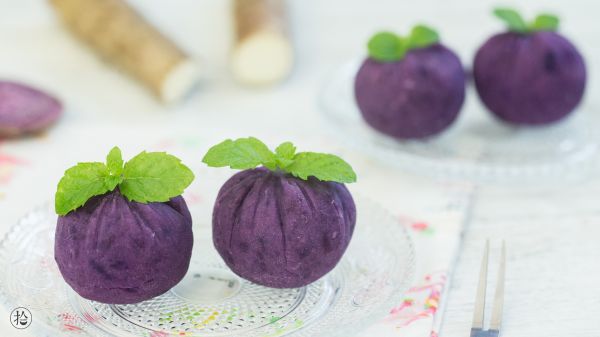 山药薯泥茶巾绞