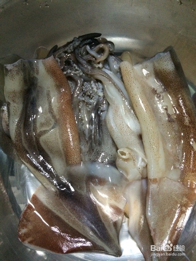 香酥鱿鱼圈的做法