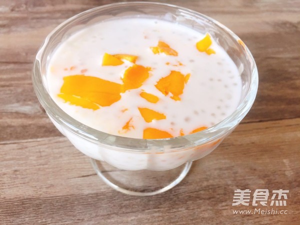 芒果西米露的做法