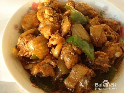 香葱豆豉煸鸡块的做法？