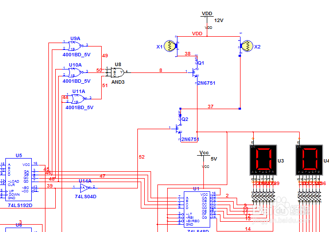 Mutisim如何放置网络标号