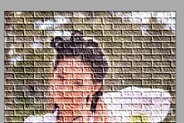 PS练习二百一十七滤镜库壁画