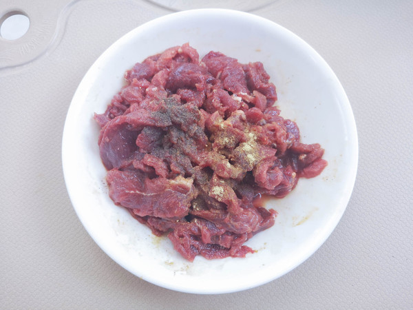 炒牛肉的家常做法