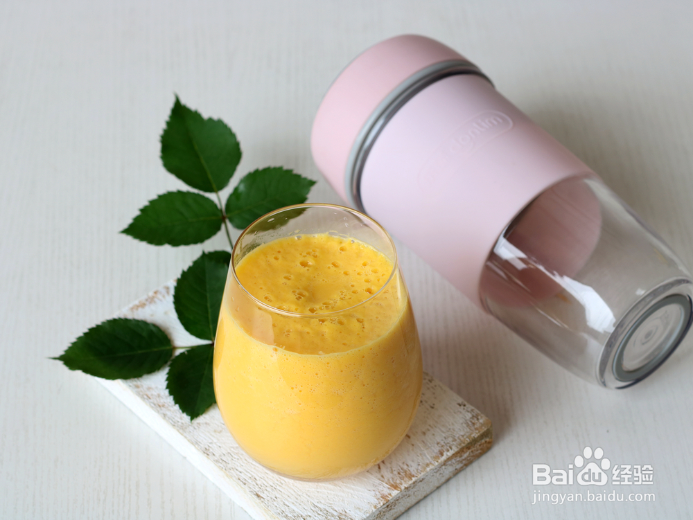 好吃到哭的牛奶芒果汁