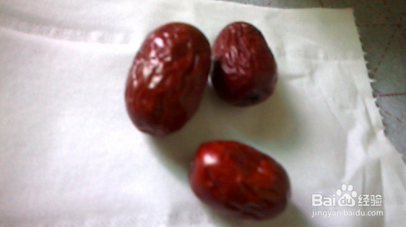制作简易红枣茶