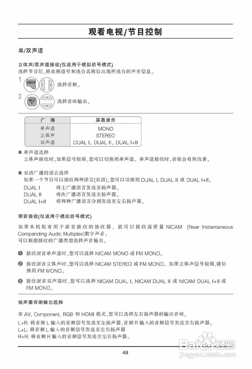 LG 42LD650-CC液晶彩电使用说明书:[5]