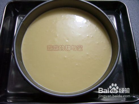 低调的奢华---百利甜酒芝士蛋糕