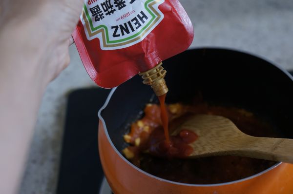 蕃茄鸡蛋蝴蝶面