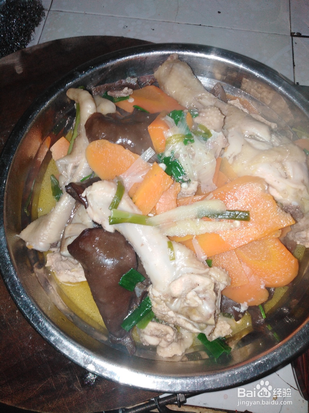 鸡肉如何炖红萝卜