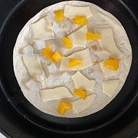 卷饼与芝士碰撞的多层美味披萨