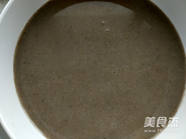 黑芝麻八宝米糊