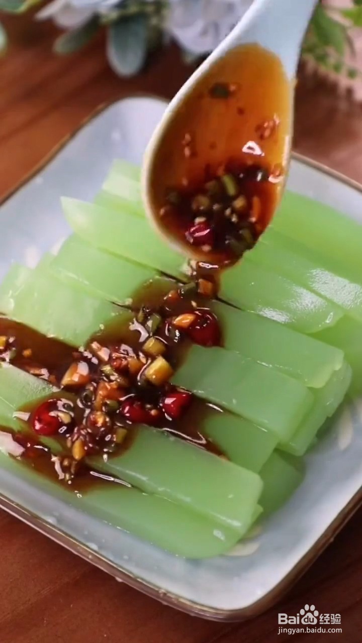 如何制作好吃的翡翠凉粉