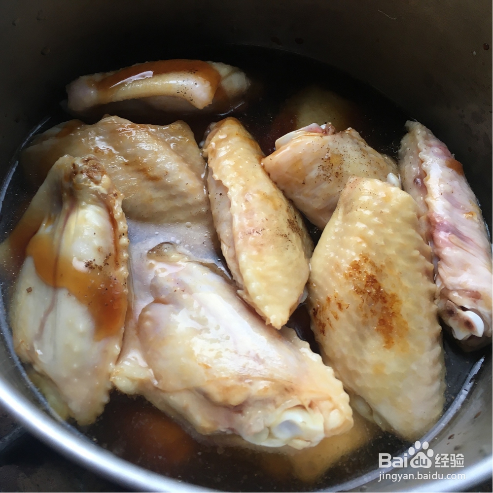 教你简单的做鹌鹑蛋卤水鸡翅!