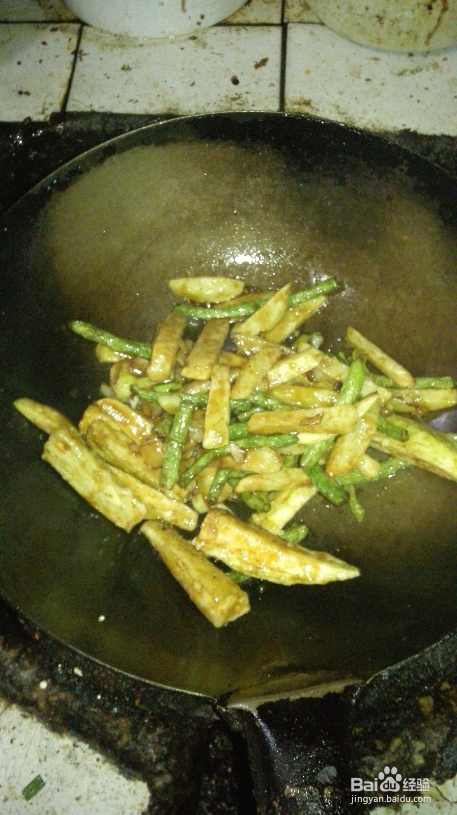 素烧土豆豆角茄子二