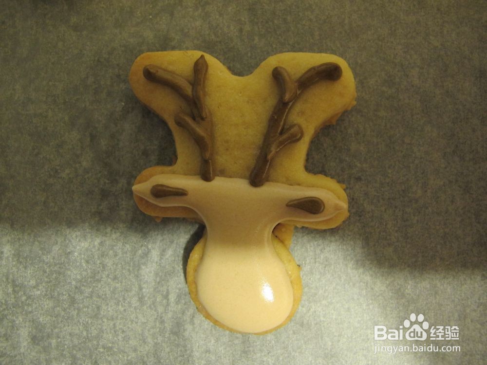 麋鹿糖霜饼干的做法