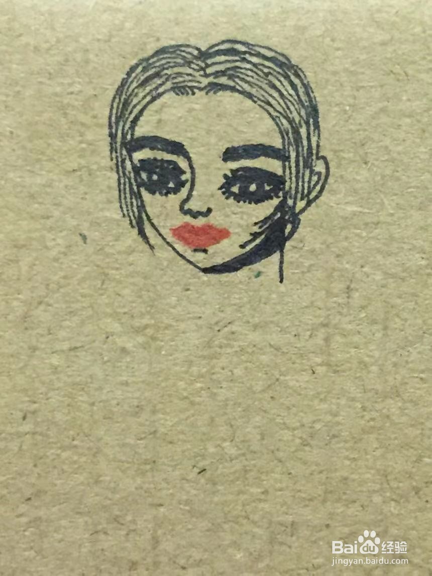 彩铅画教程之照顾绿植的朱莉