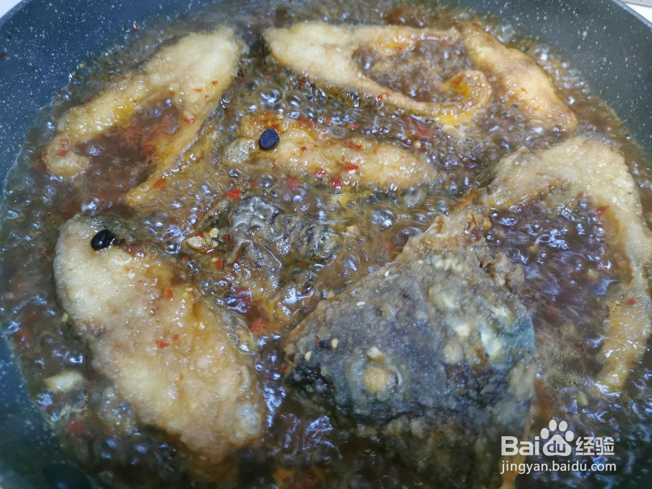 香辣瓦块鱼的做法