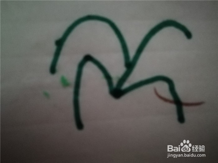 如何用简笔画画柳树