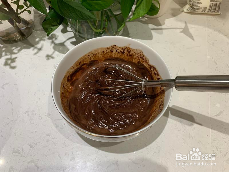 无油巧克力蛋糕的做法