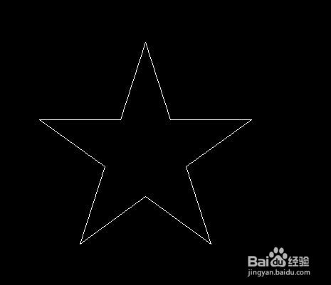 Autocad2012绘图技巧：[13]13案例五角星