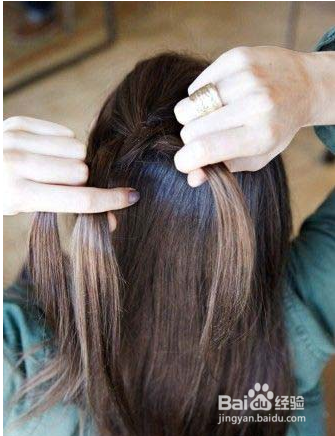 夏日Y字麻花辫教程