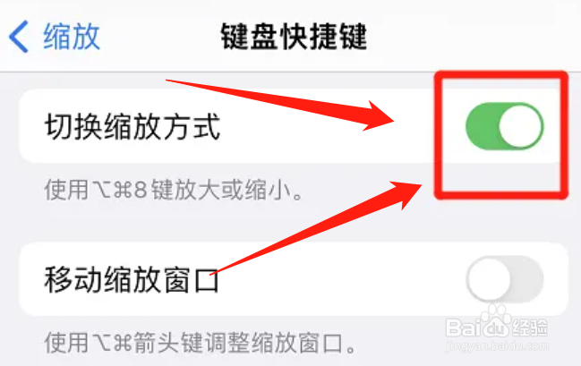如何开启iPhone切换缩放方式功能