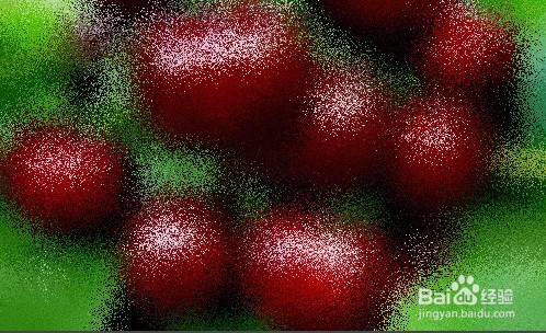 GIMP散布效果怎么设置