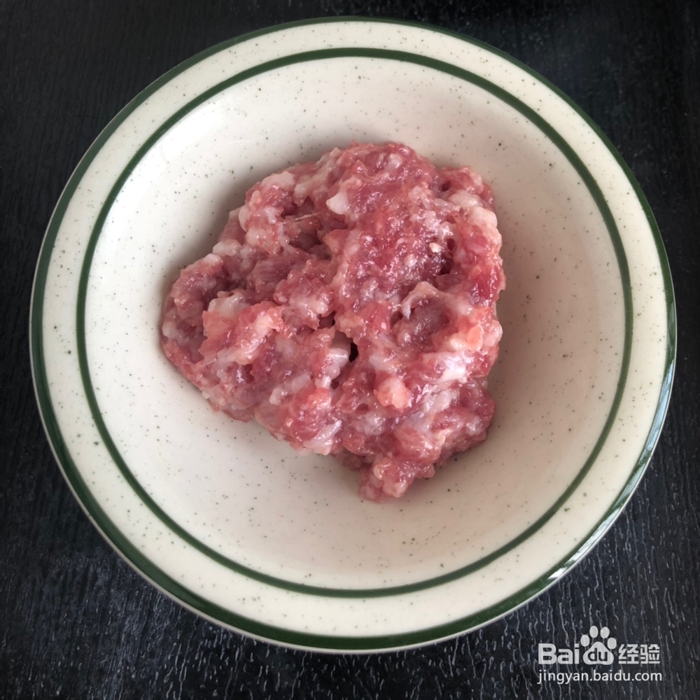 新手教程肉末火腿豆腐