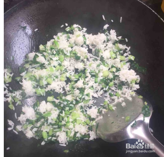 怎么做芥菜炒米饭