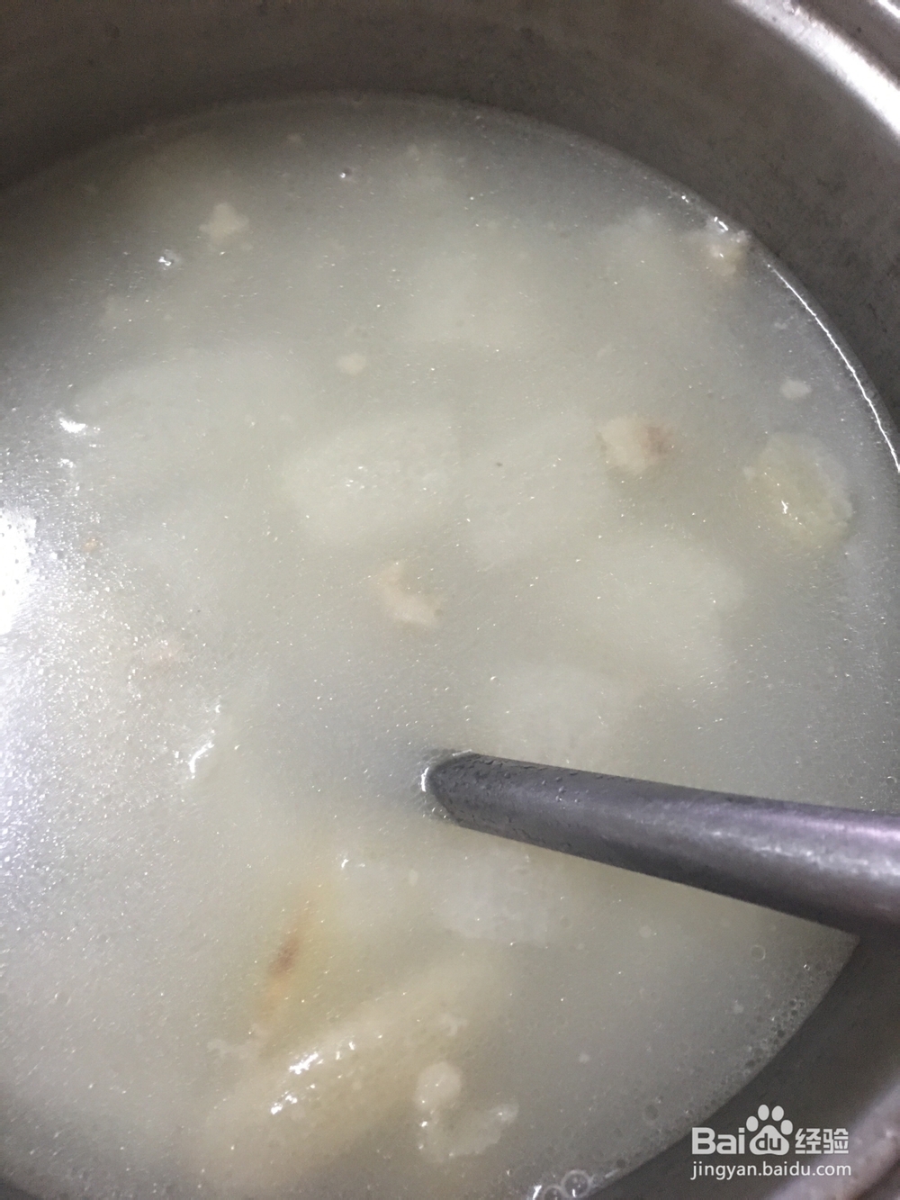 适合懒人做的竹荪瑶柱瘦肉汤