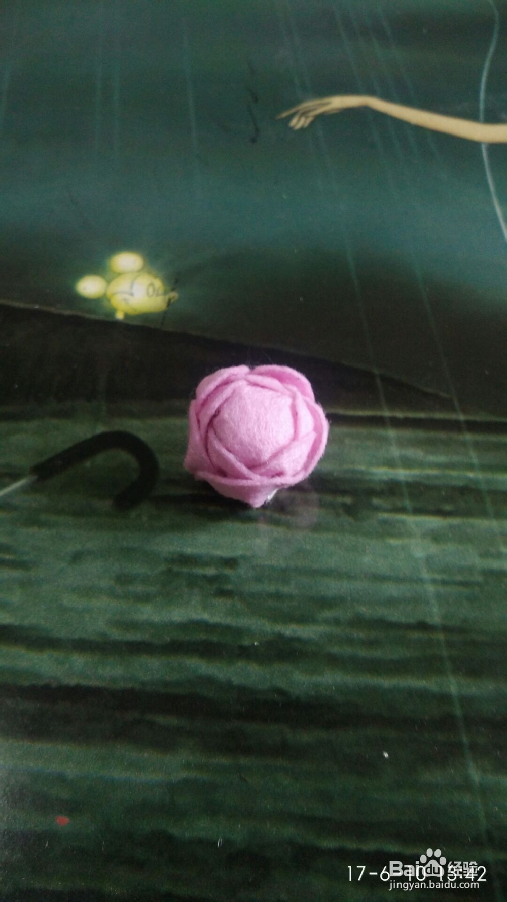 教你做山茶花开关贴