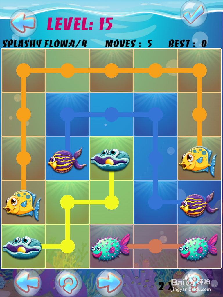 a splashy water safari fish flow游戏攻略1-30