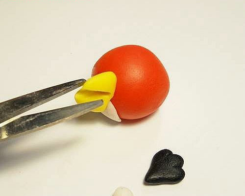 怎样用橡皮泥捏一只疯狂的小鸟