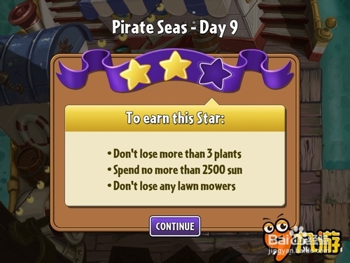 【图文】安卓ios《植物大战僵尸2》海盗湾第九关