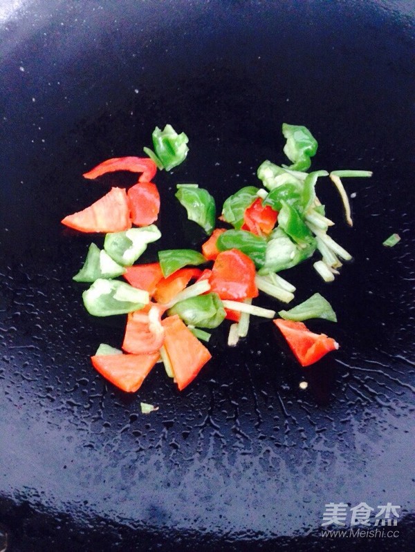 菠萝炒虾仁的做法