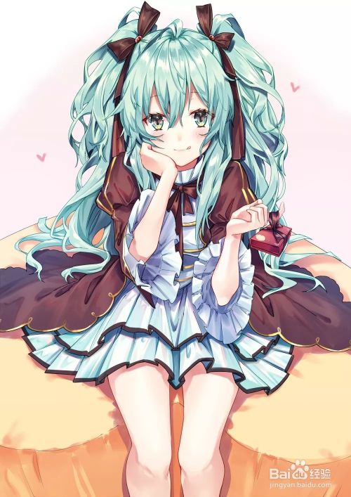 如何画一个可爱的漫画高中生少女 百度经验 如何画一个可爱的漫画高中生少女 百度经验