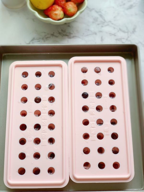 蔓越莓果冻冰饮