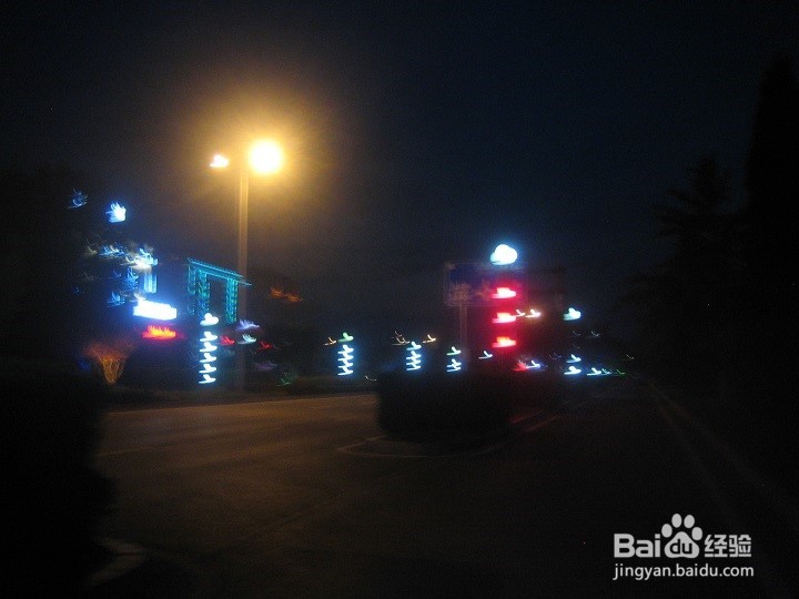 怎样在夜间拍道路车辆的画面