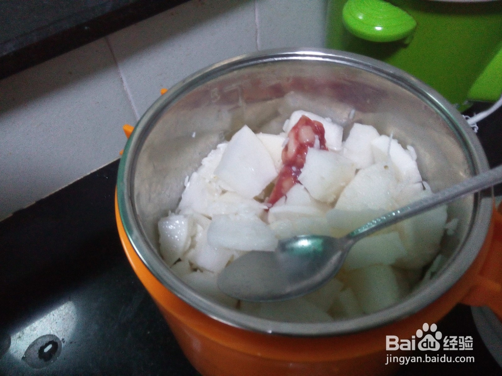 仿萝卜糕的萝卜稀饭