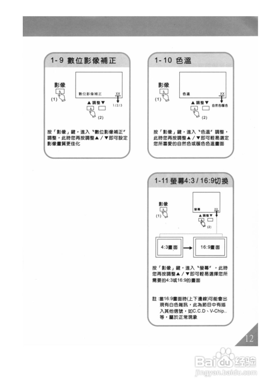 歌林HCT-293型数位倍频电视机使用说明书:[2]