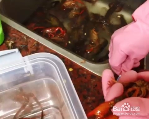 香气浓郁的小龙虾